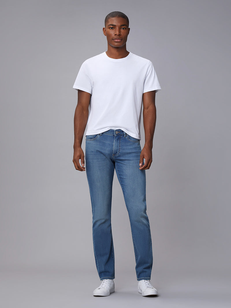 Russell Slim Straight | Bungalow (Mid- Indigo)