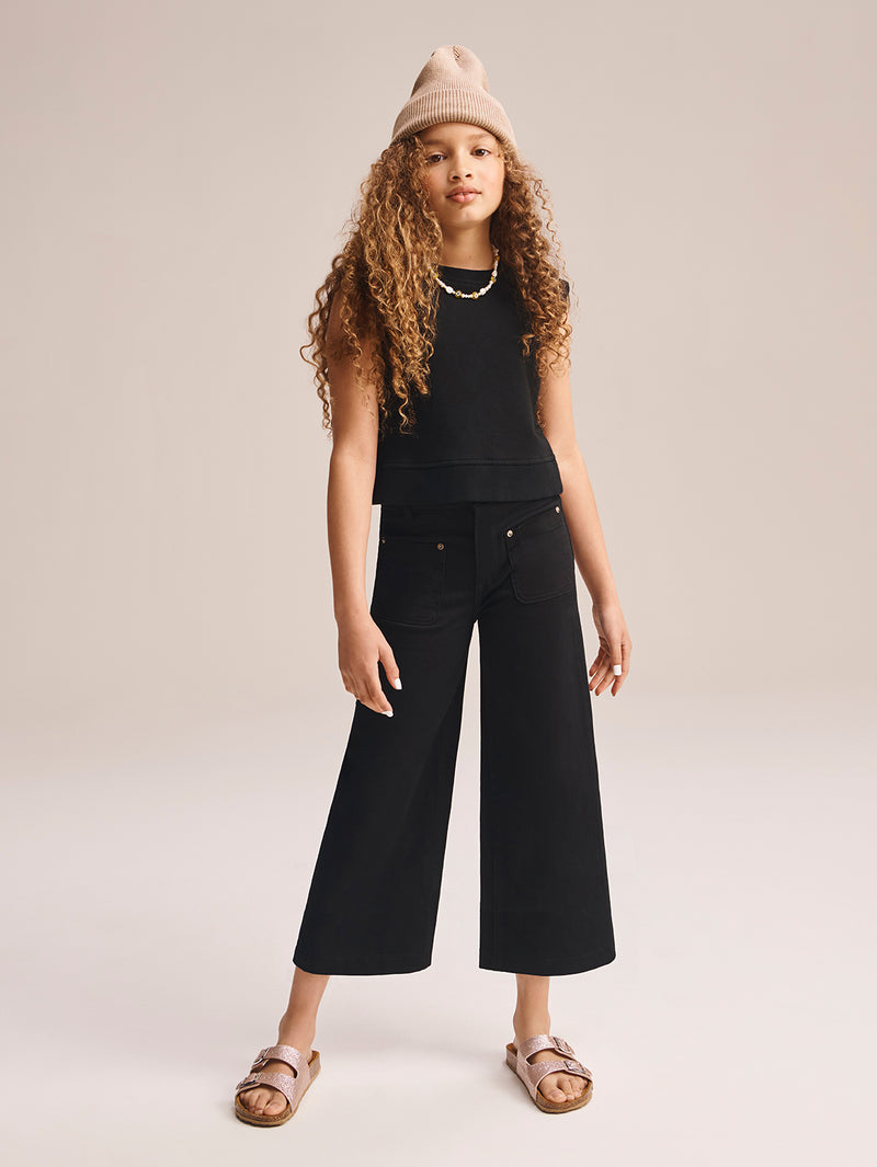 Lily Wide Leg | Black Tide