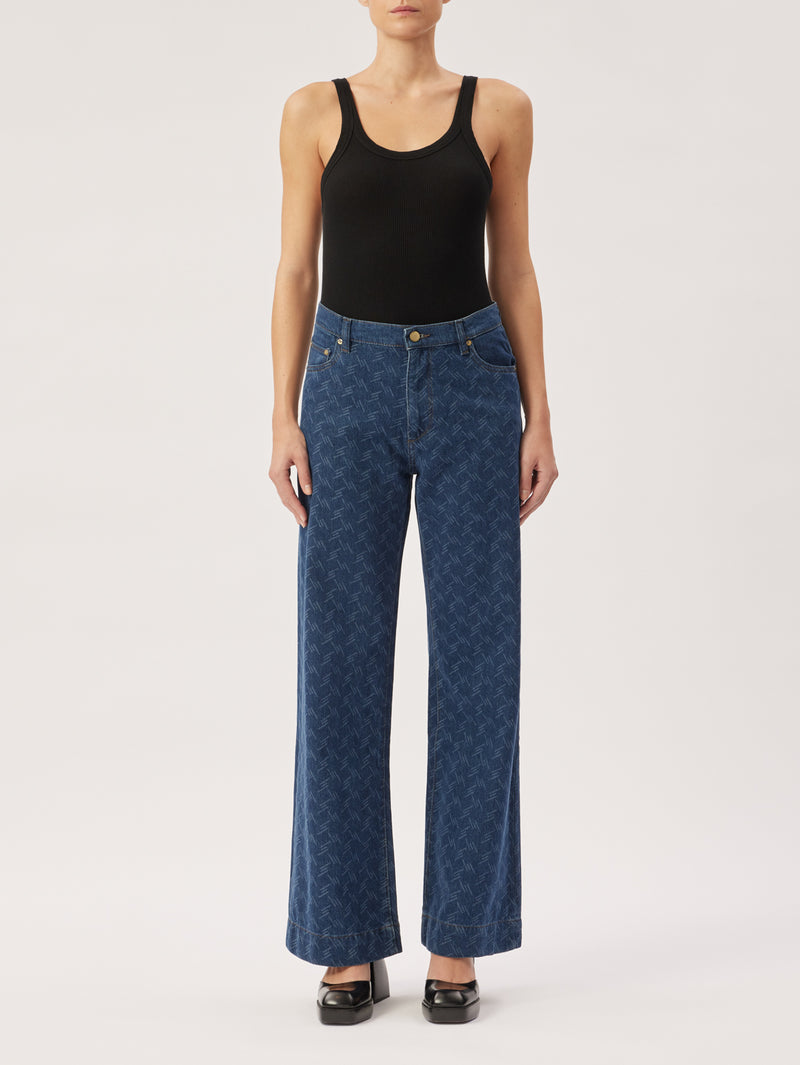 Zoie Wide Leg Relaxed Vintage | Seacliff Laser